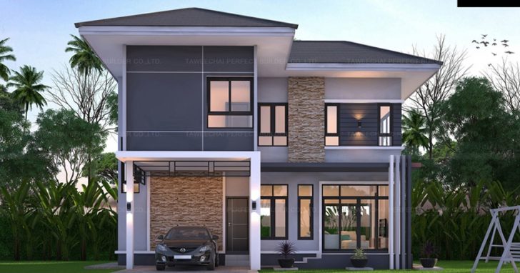 exterior design of 2 storey house Home Design 32+ Exterior Design Of 2 Storey House Pictures