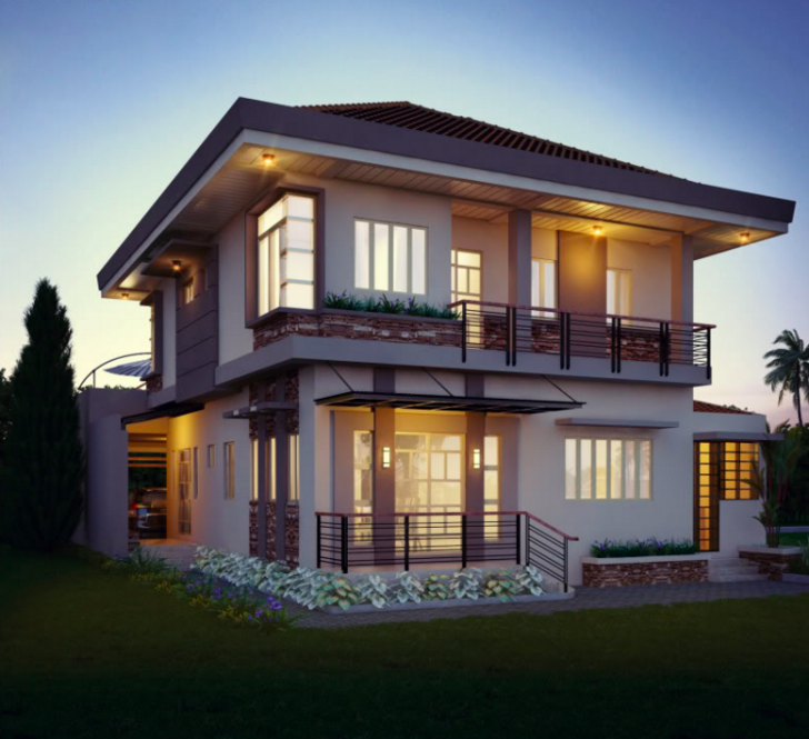 two story house plans with balcony Balcony Download Two Story House Plans With Balcony PNG