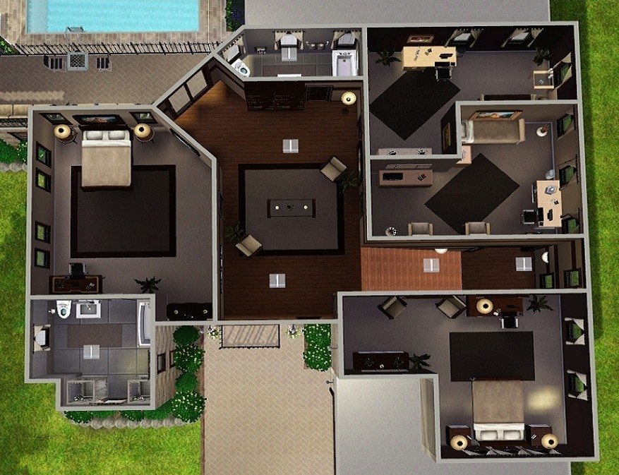 sims 3 design house Home Design Download Sims 3 Design House Gif