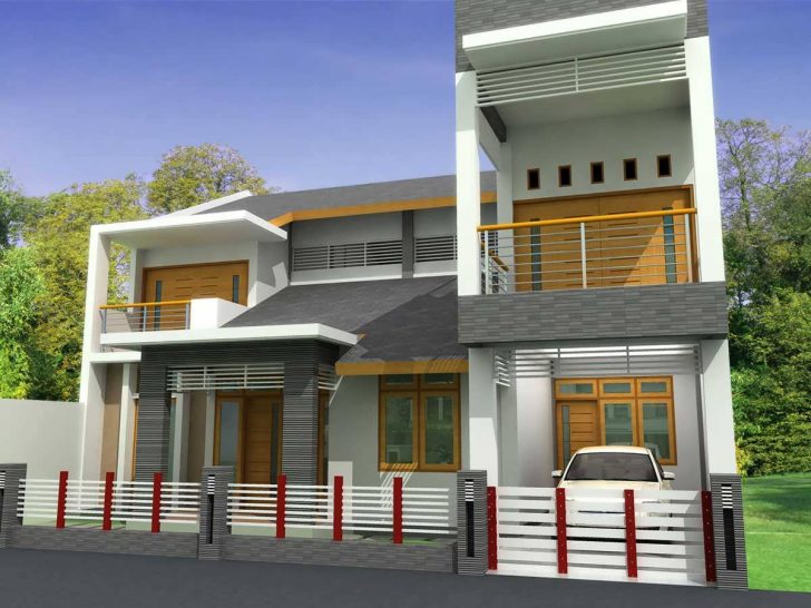 Design Of Terraced Houses_house_design_with_balcony_2_storey_house_with_terrace_rooftop_design_house_ Home Design Design Of Terraced Houses