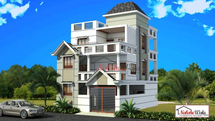 Elevation Design For Indian House_two_floor_house_design_in_india_indian_house_design_front_view_single_floor_house_front_elevation_designs_for_double_floor_in_india_ Home Design Elevation Design For Indian House
