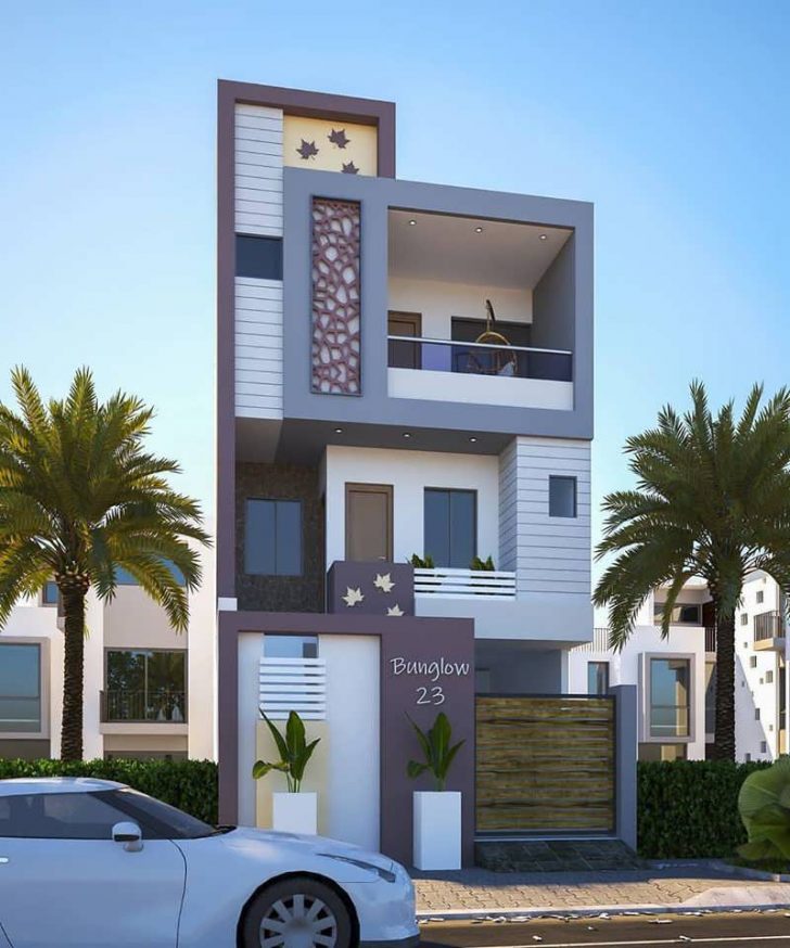 Elevation Design For Indian House_front_elevation_design_of_house_pictures_in_india_mumti_design_in_india__portico_designs_indian_style_single_floor_ Home Design Elevation Design For Indian House