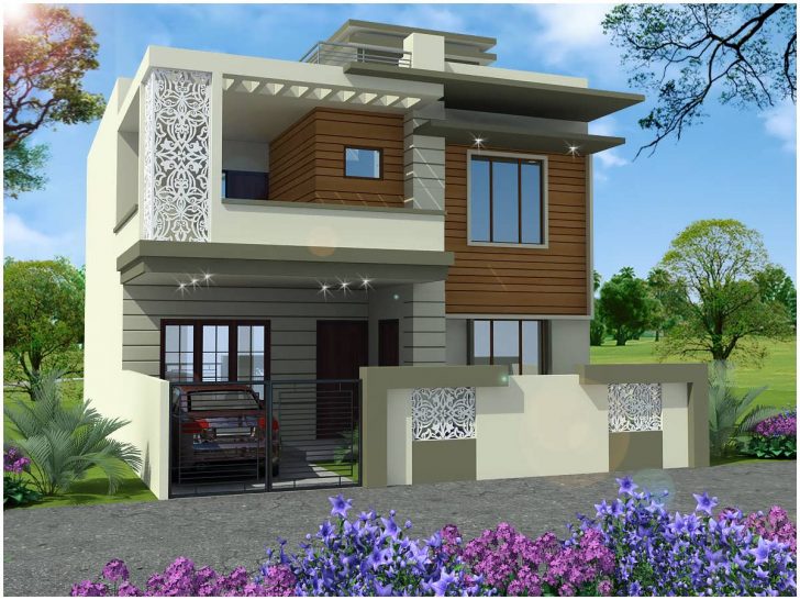 Elevation Design For Indian House_house_front_elevation_designs_for_double_floor_in_india_mumti_design_in_india__house_front_design_in_india_ Home Design Elevation Design For Indian House