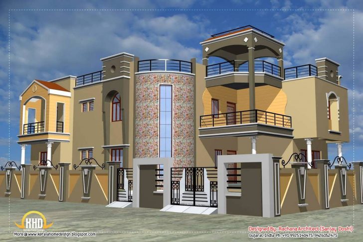 Elevation Design For Indian House_indian_house_design_front_view_single_floor_one_floor_house_design_in_india_house_front_design_in_india_ Home Design Elevation Design For Indian House