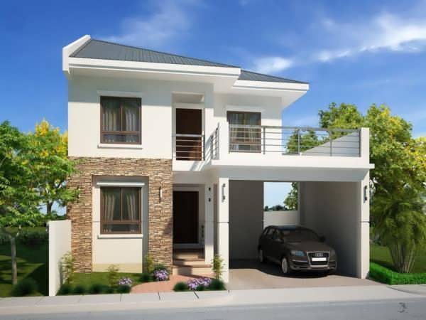 House Design With Floor Plan In Philippines_simple_2_storey_house_design_with_rooftop_philippines_low_budget_modern_3_bedroom_house_design_philippines_50_sqm_house_design_philippines_cost_ Home Design House Design With Floor Plan In Philippines