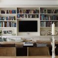 Built In Shelves Living Room_modern_built_in_bookcase_built_in_wall_shelves_living_room_built_ins_around_fireplace_with_windows_ Home Design Built In Shelves Living Room