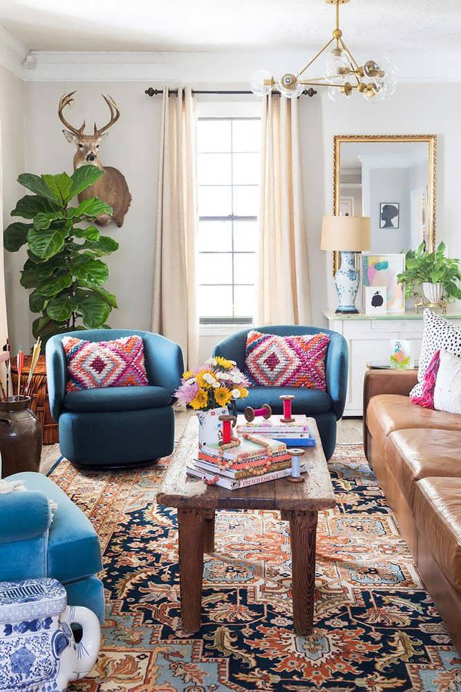 Eclectic Living Room_eclectic_lounge_room_eclectic_glam_living_room_bohemian_eclectic_living_room_ Home Design Eclectic Living Room