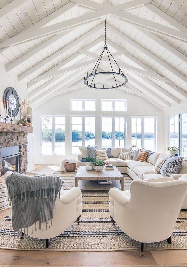 Lake House Living Room_living_room_mansion_cottage_house_interior_grey_and_white_house_interior_ Home Design Lake House Living Room