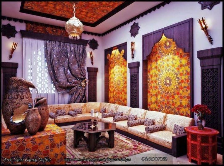 Moroccan Living Room_traditional_moroccan_living_room_sofa_morocco_moroccan_lounge_ideas_ Home Design Moroccan Living Room
