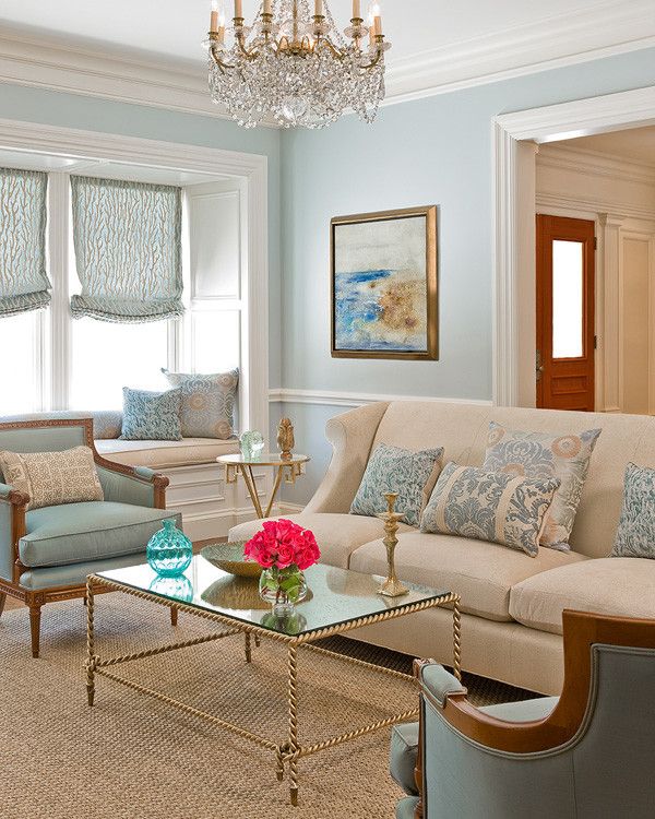 blue living room-light blue couch Home Design Blue Living Room