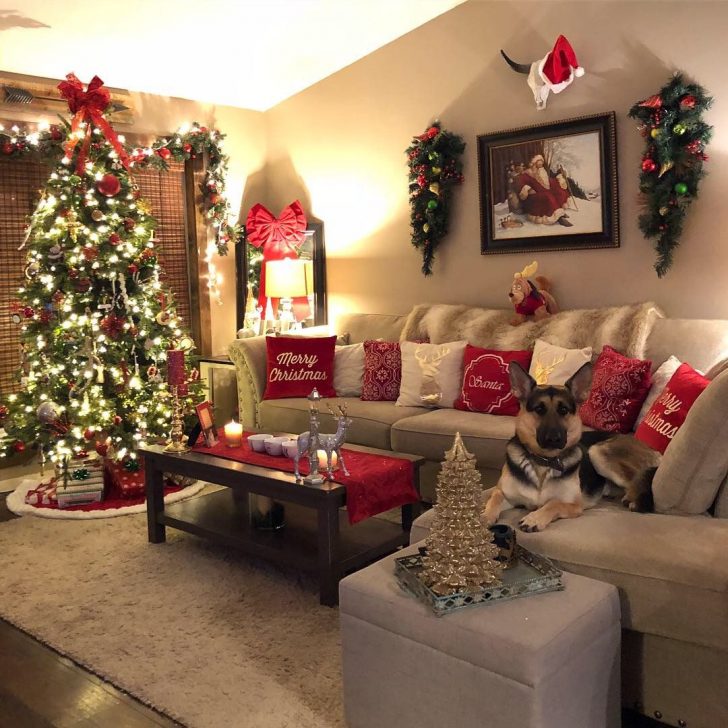 christmas living room-cosy christmas living room Home Design Christmas Living Room