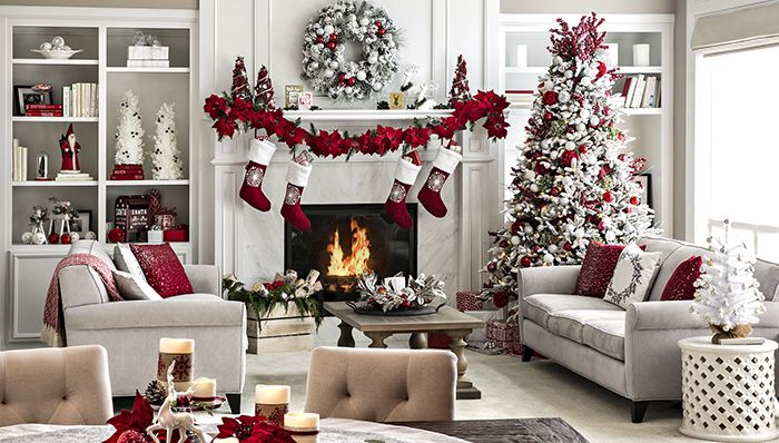 christmas living room-cozy christmas living room Home Design Christmas Living Room