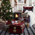 christmas living room-winter living room decor Home Design Christmas Living Room