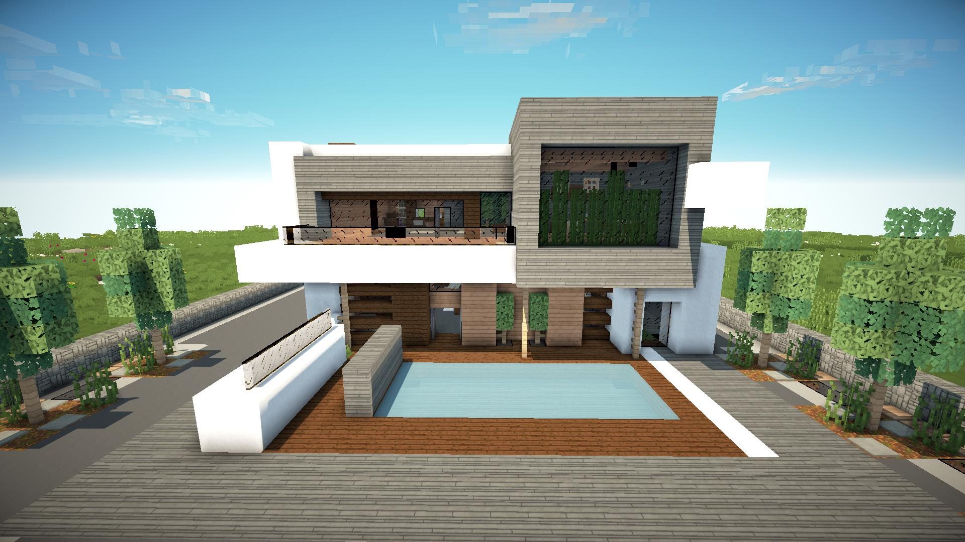 modern minecraft house designs Home Design Download Modern Minecraft House Designs Pictures