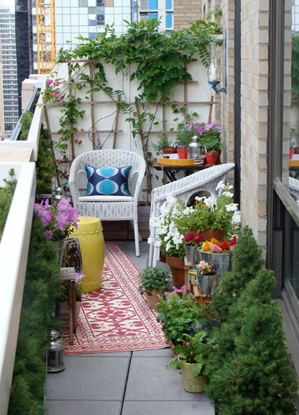 10 Beautiful Tiny Balcony To Narrow Space Ideas | House ...
