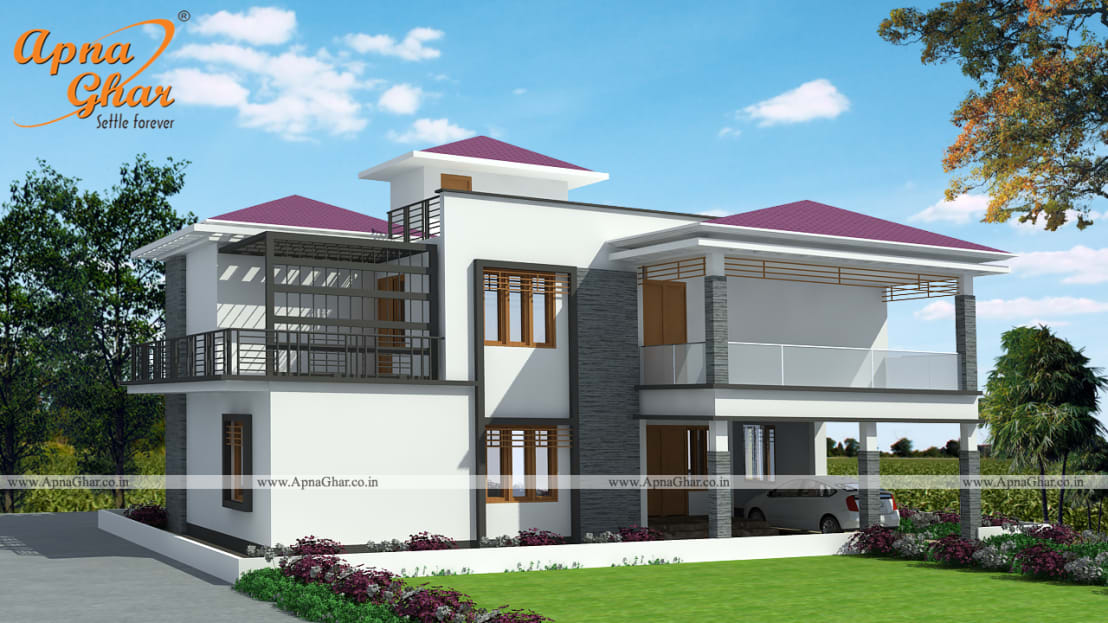 design for duplex house in indian style Home Design Design For Duplex House In Indian Style