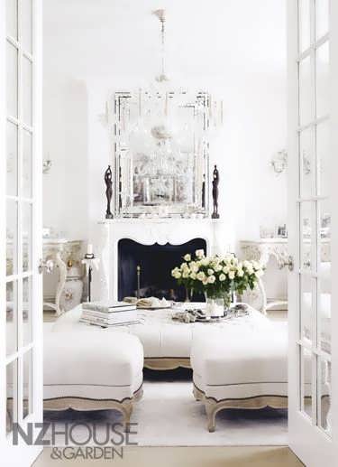 All White Living Room_white_leather_accent_chair_white_and_wood_interior_design_navy_and_white_living_room_ Home Design All White Living Room