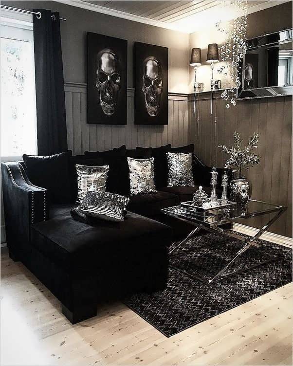 Black Living Room Set_black_glass_coffee_table_set_black_velvet_sofa_set_black_and_white_living_room_set_ Home Design Black Living Room Set