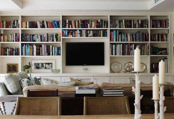 Built In Shelves Living Room_modern_built_in_bookcase_built_in_wall_shelves_living_room_built_ins_around_fireplace_with_windows_ Home Design Built In Shelves Living Room
