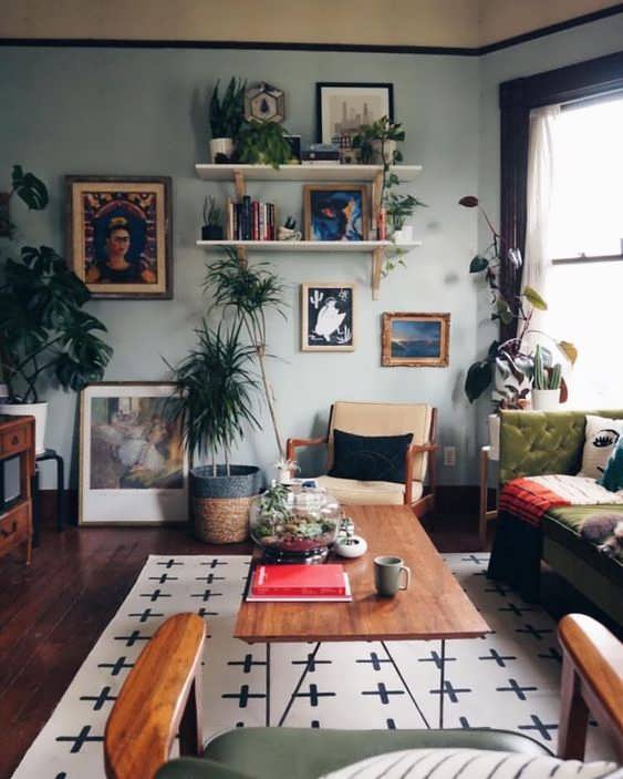 Eclectic Living Room_vintage_eclectic_living_room_eclectic_living_room_furniture_eclectic_bohemian_living_room_ Home Design Eclectic Living Room