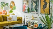 Eclectic Living Room_eclectic_mid_century_modern_living_room_eclectic_family_room_bohemian_eclectic_living_room_ Home Design Eclectic Living Room