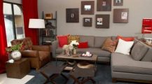 Grey And Brown Living Room_brown_couch_gray_walls_light_gray_walls_brown_couch_grey_and_brown_sofa_ Home Design Grey And Brown Living Room