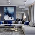 blue living room-blue accent chair Home Design Blue Living Room