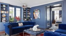 blue living room-blue and yellow living room Home Design Blue Living Room