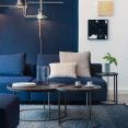 blue living room-navy blue accent chair Home Design Blue Living Room
