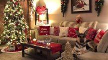 christmas living room-cosy christmas living room Home Design Christmas Living Room